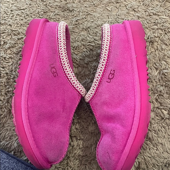 UGG Pink Tasman Slippers Shoes Clogs girls size 3 - Picture 3 of 6